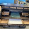 Vintage Delicately Carved RollTop Desk