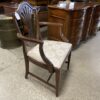 BROYHILL Antique Shield Dining Chair w/ Arms
