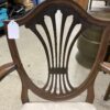 BROYHILL Antique Shield Dining Chair w/ Arms