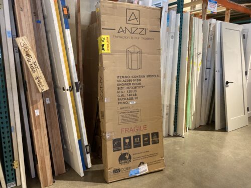 ANZZI Castle Series Shower Door Model #SDAZ05601BN
