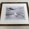 Jim Erchmann Signed Print w/ Wooden Frame