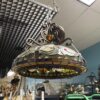 Stained Glass Dome Shaped Chandelier