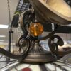 Stained Glass Dome Shaped Chandelier