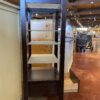 Frosted Glass Shelf Media Storage Tower