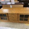 Oak Media Cabinet w/ 3 Drawers