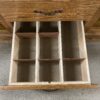 Oak Media Cabinet w/ 3 Drawers