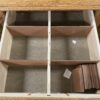 Oak Media Cabinet w/ 3 Drawers