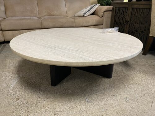 RESTORATION HARDWARE Vivian Round Coffee Table AS IS