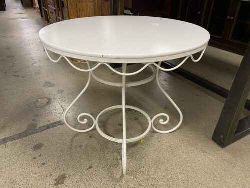 Small White Tea Table