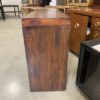 Burnt Wood 2 Tier Sofa Table