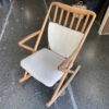 Danish Teak MCM Rocking Chair w/ Wool Cushions