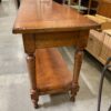MILLING ROAD Polished Oak XL Single Drawer Sofa Table