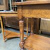 MILLING ROAD Polished Oak XL Single Drawer Sofa Table