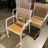Set of 3 Outdoor Stacking Chairs