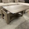 Lift-Top Grey Coffee Table