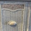 PIER 1 Jamaica Collection White Wicker Armoire