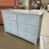 Off White Classic 6 Drawer Dresser