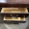 Dark Wooden 2 Drawer Nightstand