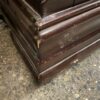 Dark Wooden 2 Drawer Nightstand