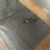 Wooden 6 Drawer Desk w/ Glass Top