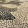 Metal Leg Mosaic Patio Table