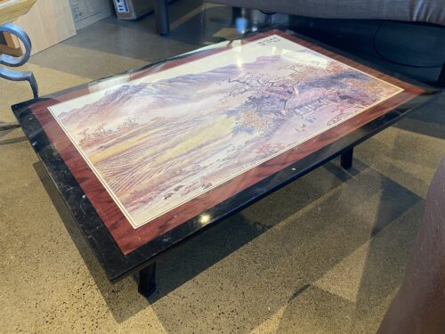 Low Folding Leg Tea Table