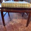 Mahogany Chair with Carved Bird Detail
