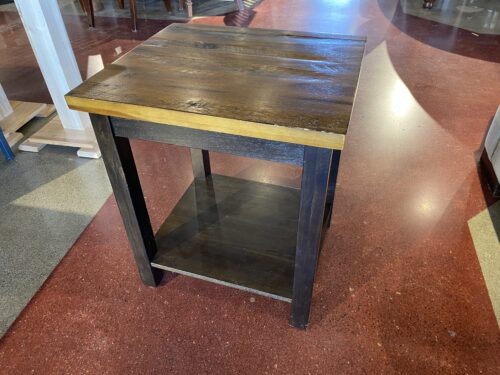 2 Tone Rustic Nightstand