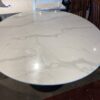 Glass Top Marble Pattern Table