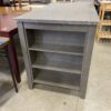 Large Slate Grey Kitchen Island With Shelves