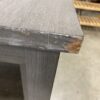 Large Slate Grey Kitchen Island With Shelves