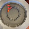 RESTORATION HARDWARE Orizaba Round Fire Table - Natural Gas