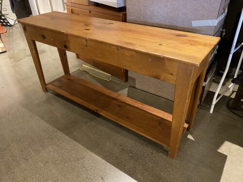 Wood Console Table - Natural
