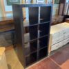 Espresso Colored Cubby Shelf