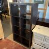 Espresso Colored Cubby Shelf