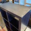 Espresso Colored Cubby Shelf
