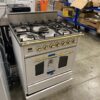 Nostalgie 2 Single Oven Natural Gas Stovetop Model #UP76DVGG/B