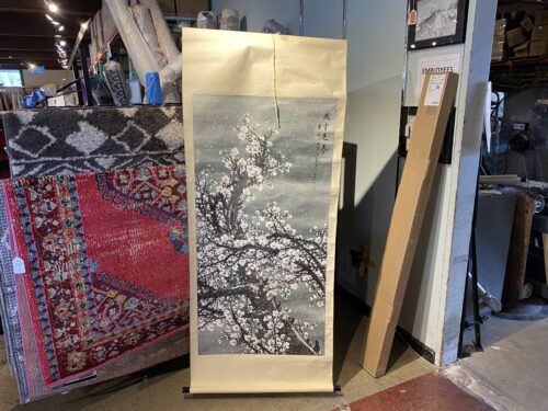 Large Hanging Scroll of Cherry Blossoms