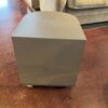 Grey Modern Metal Side Table