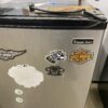 MAGIC CHEF Mini Fridge with Harley Davison Sticker Model #HMBR350SE1