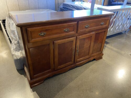 Traditional Buffet with Velvet Lined Drawers