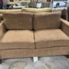 Brown Coastal Loveseat