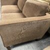 Brown Coastal Loveseat