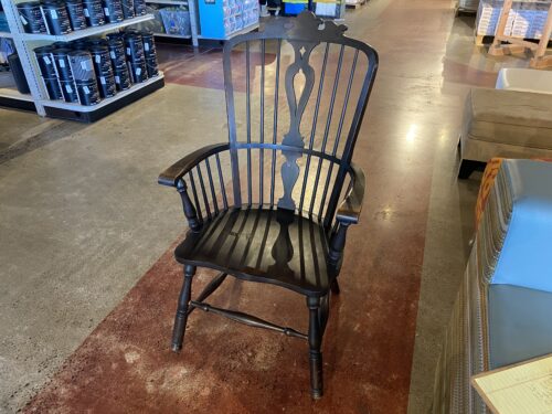 Espresso Colored Wood Chair