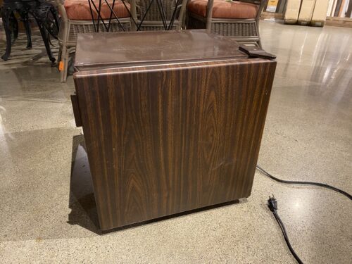 KENMORE Mini Fridge with Wood Pattern Door  Model #564.8991740