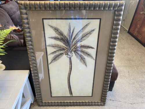 LA CADEAU Framed Palm Tree Print