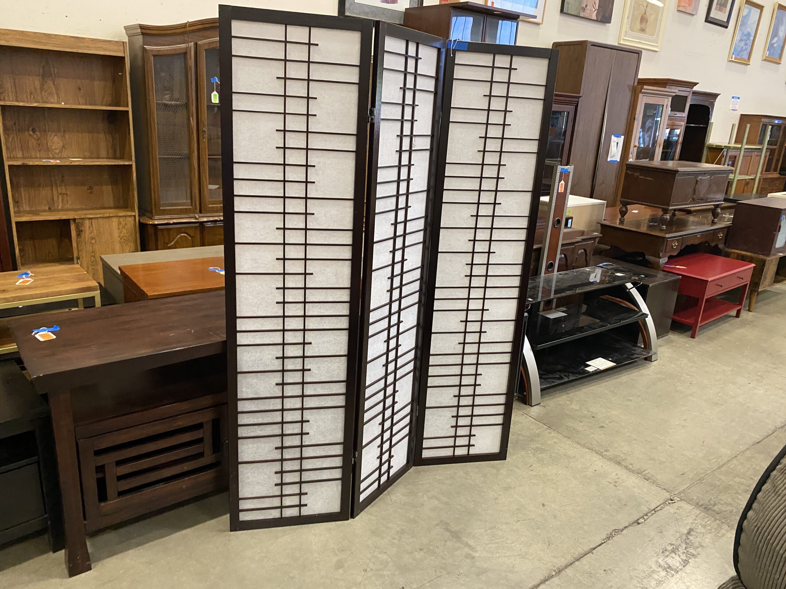 Coastal Carric 3 Piece Room Divider