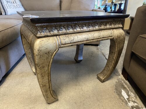 Unique Curved Leg Side Table