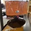 WIMSEY Orange Silk Shade Table Lamp