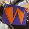 WIMSEY Orange Silk Shade Table Lamp
